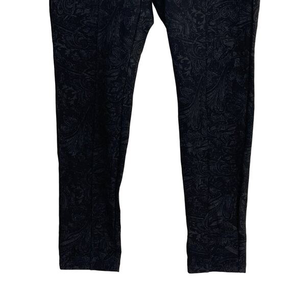 NEW Style & Co. Comfort Black Paisley Utopia Ponte Leggings Plus Size 14W Pants - Picture 6 of 9